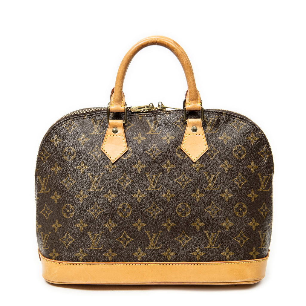 Bolso de mano Alma PM Lona Monogram Marrón