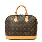 Bolso de mano Alma PM Lona Monogram Marrón