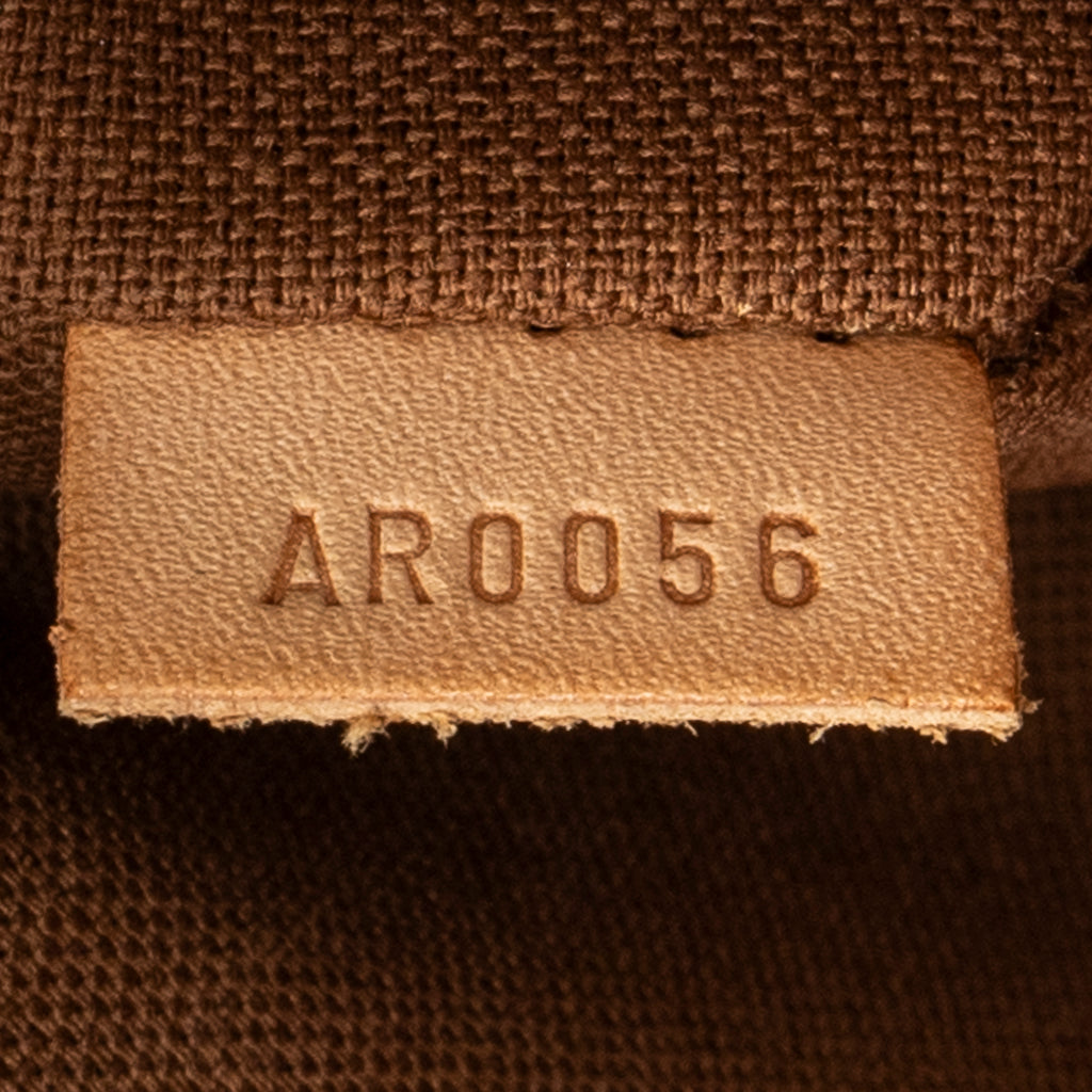 Shoulder Bag Cabas Mezzo Brown Monogram Canvas
