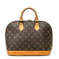 Handbag Alma PM Brown Monogram Canvas