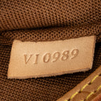 Handbag Alma PM Brown Monogram Canvas