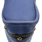 Shoulder Bag Antigua Cabas MM Purple Woven Canvas