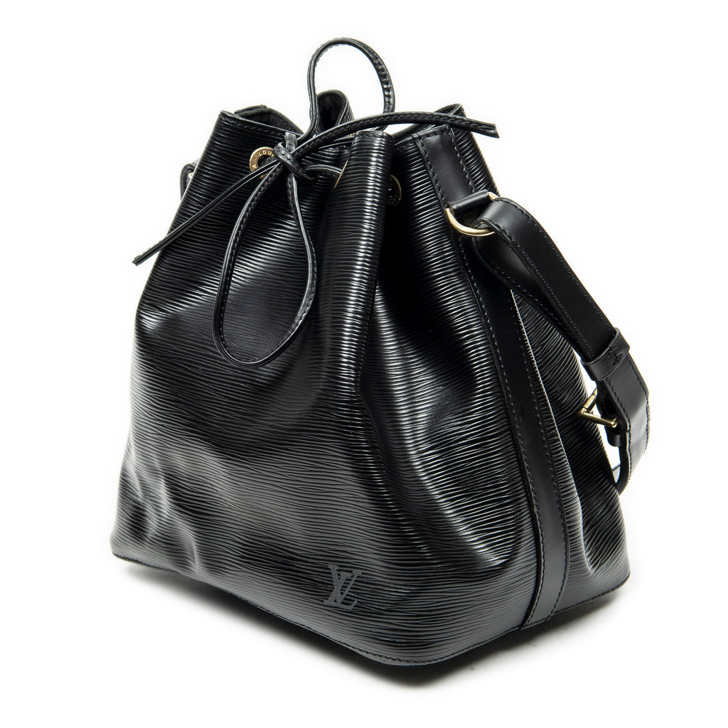 Shoulder Bag Noe PM Black Epi
