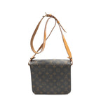 Handbag Cartouchiere MM Brown Monogram Canvas