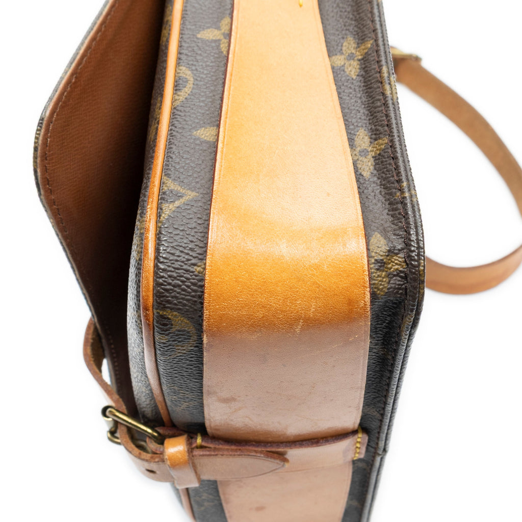 Handbag Cartouchiere MM Brown Monogram Canvas