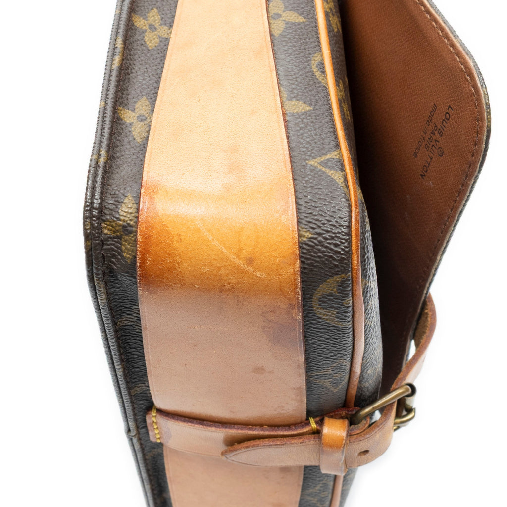 Handbag Cartouchiere MM Brown Monogram Canvas