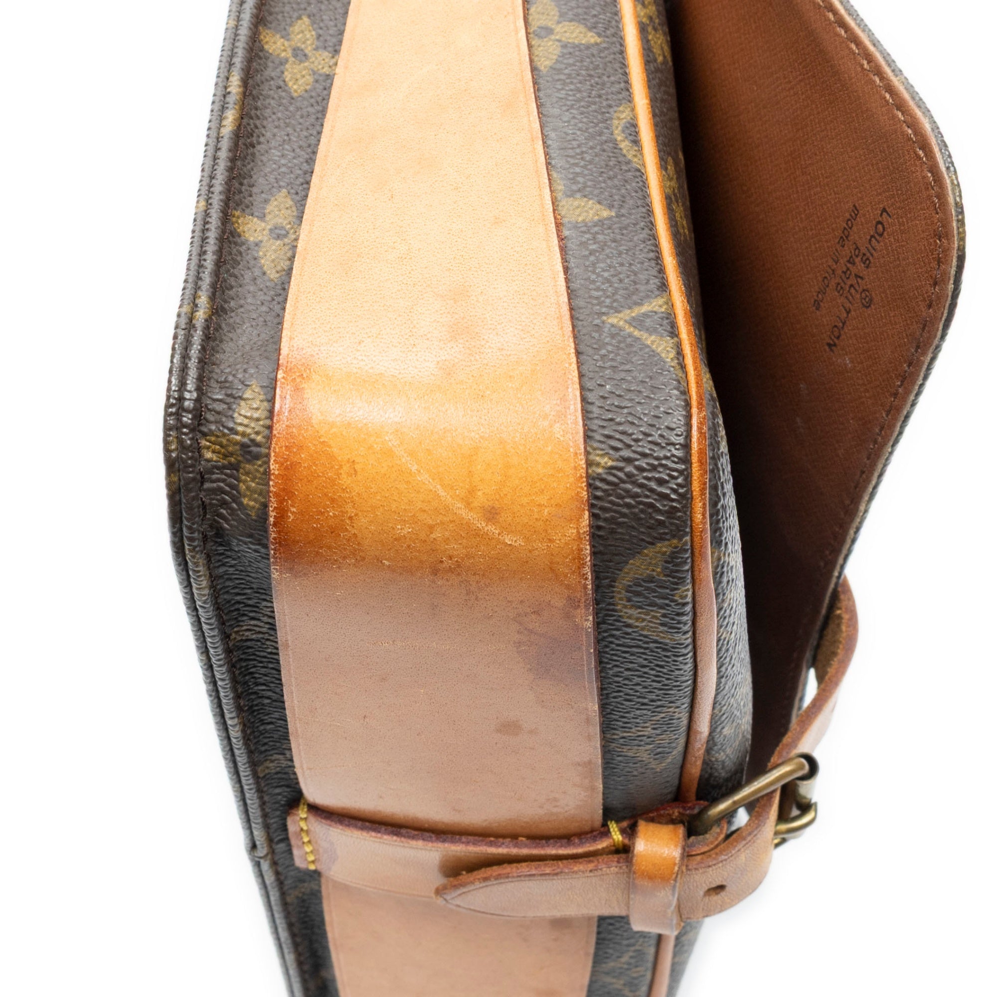 Handbag Cartouchiere MM Brown Monogram Canvas