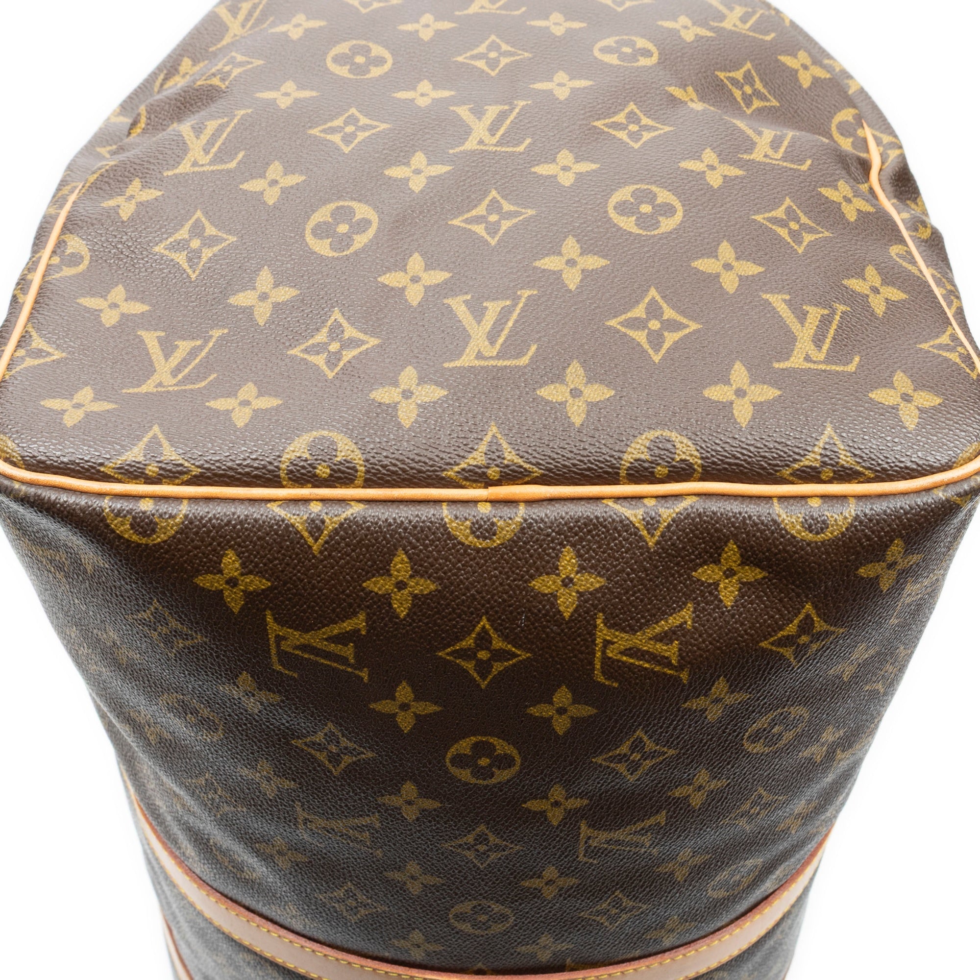 Travel Bag Keepall 55 Brown Monogram Canvas