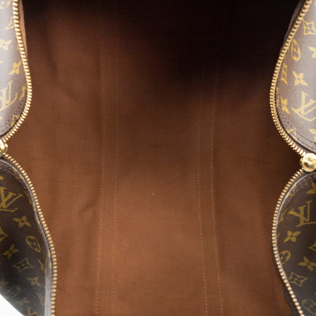 Travel Bag Keepall 55 Brown Monogram Canvas