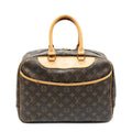 Handbag Deauville Brown Monogram Canvas