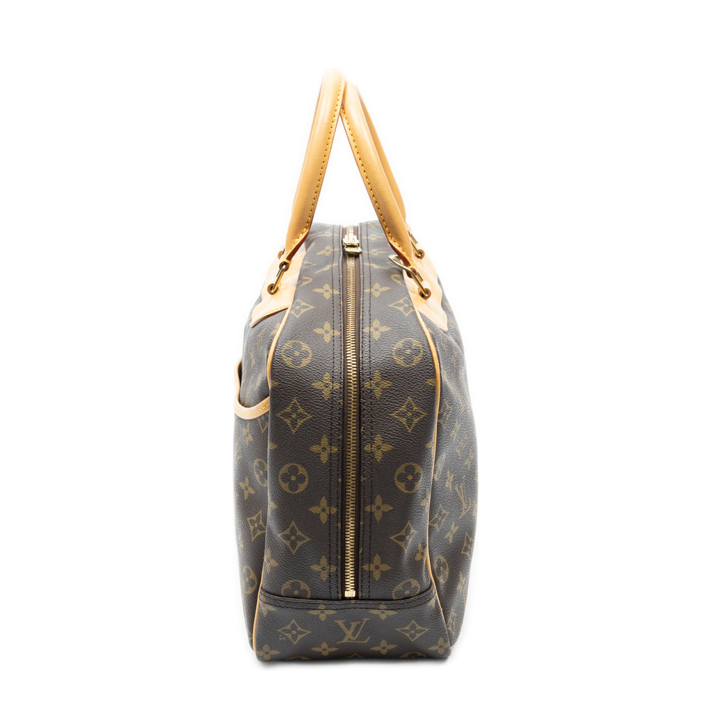 Handbag Deauville Brown Monogram Canvas