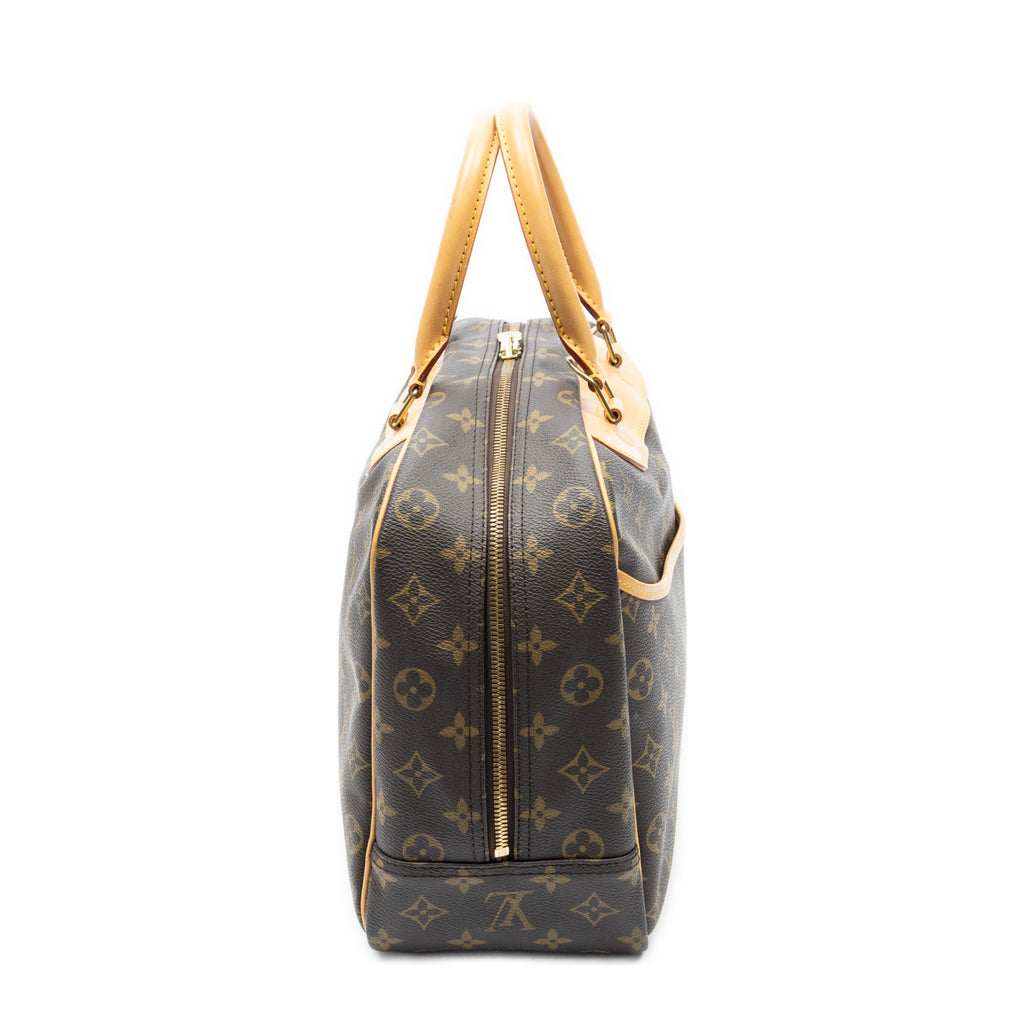 Handbag Deauville Brown Monogram Canvas