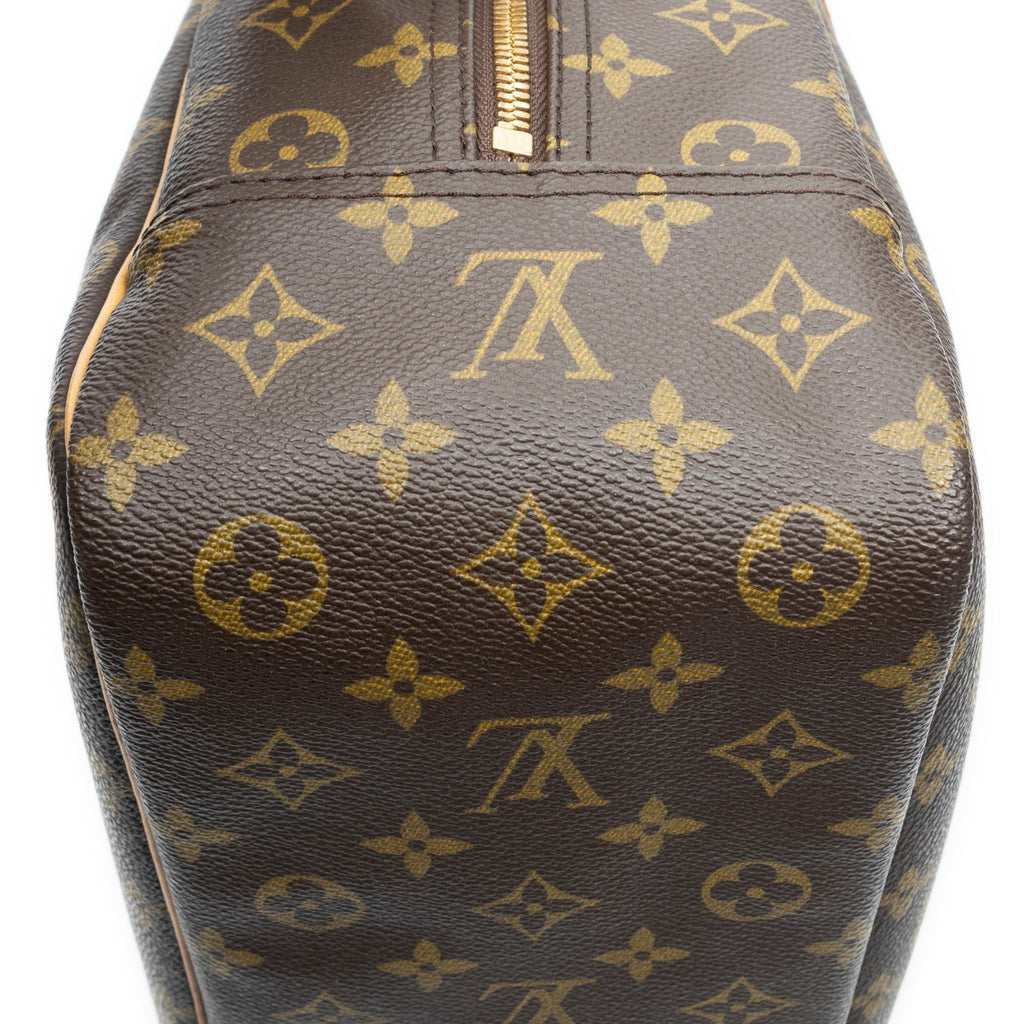 Handbag Deauville Brown Monogram Canvas
