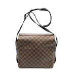 Shoulder Bag Naviglio Brown Damier Ebene