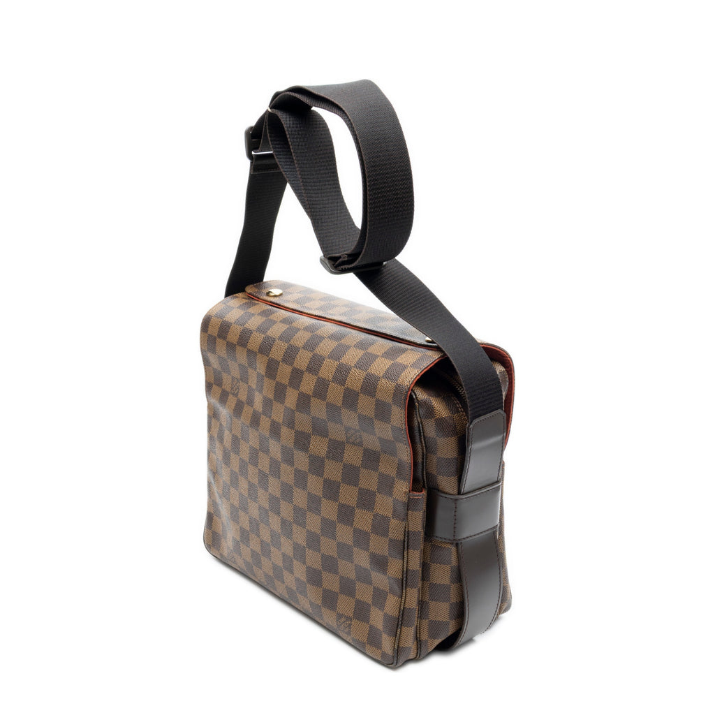 Shoulder Bag Naviglio Brown Damier Ebene