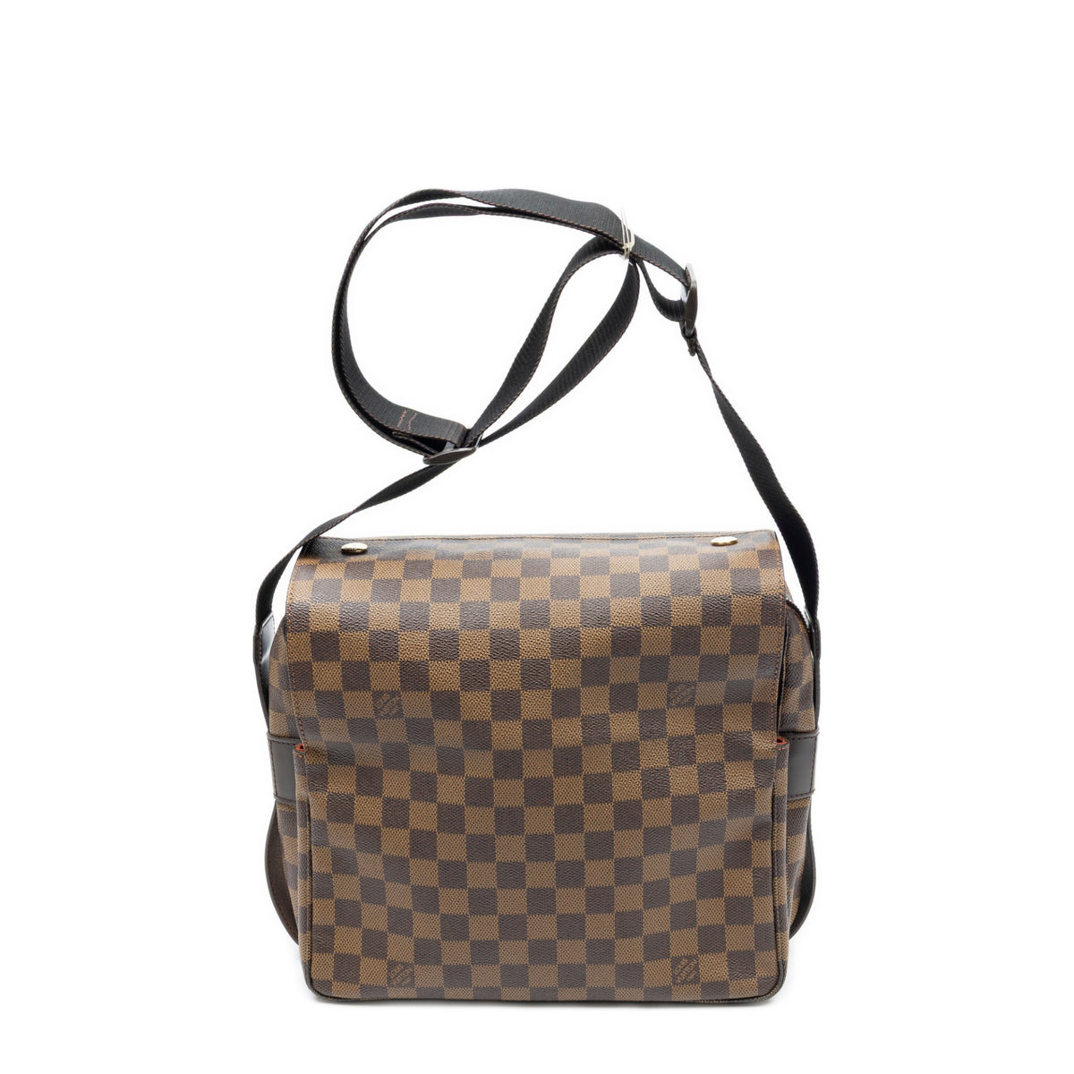 Shoulder Bag Naviglio Brown Damier Ebene