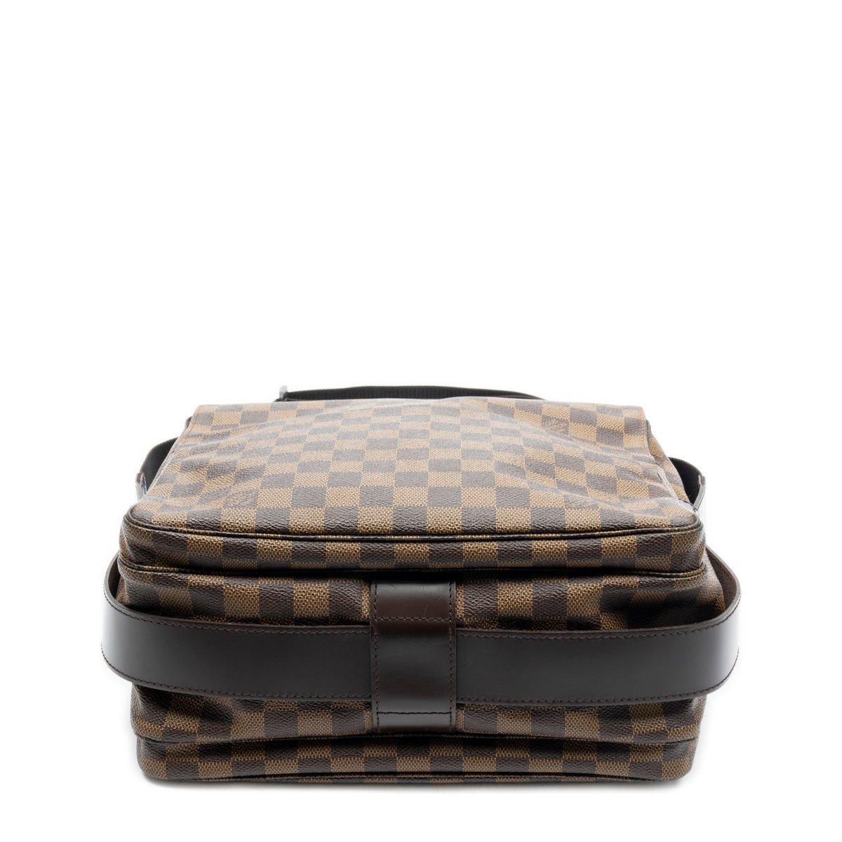 Shoulder Bag Naviglio Brown Damier Ebene