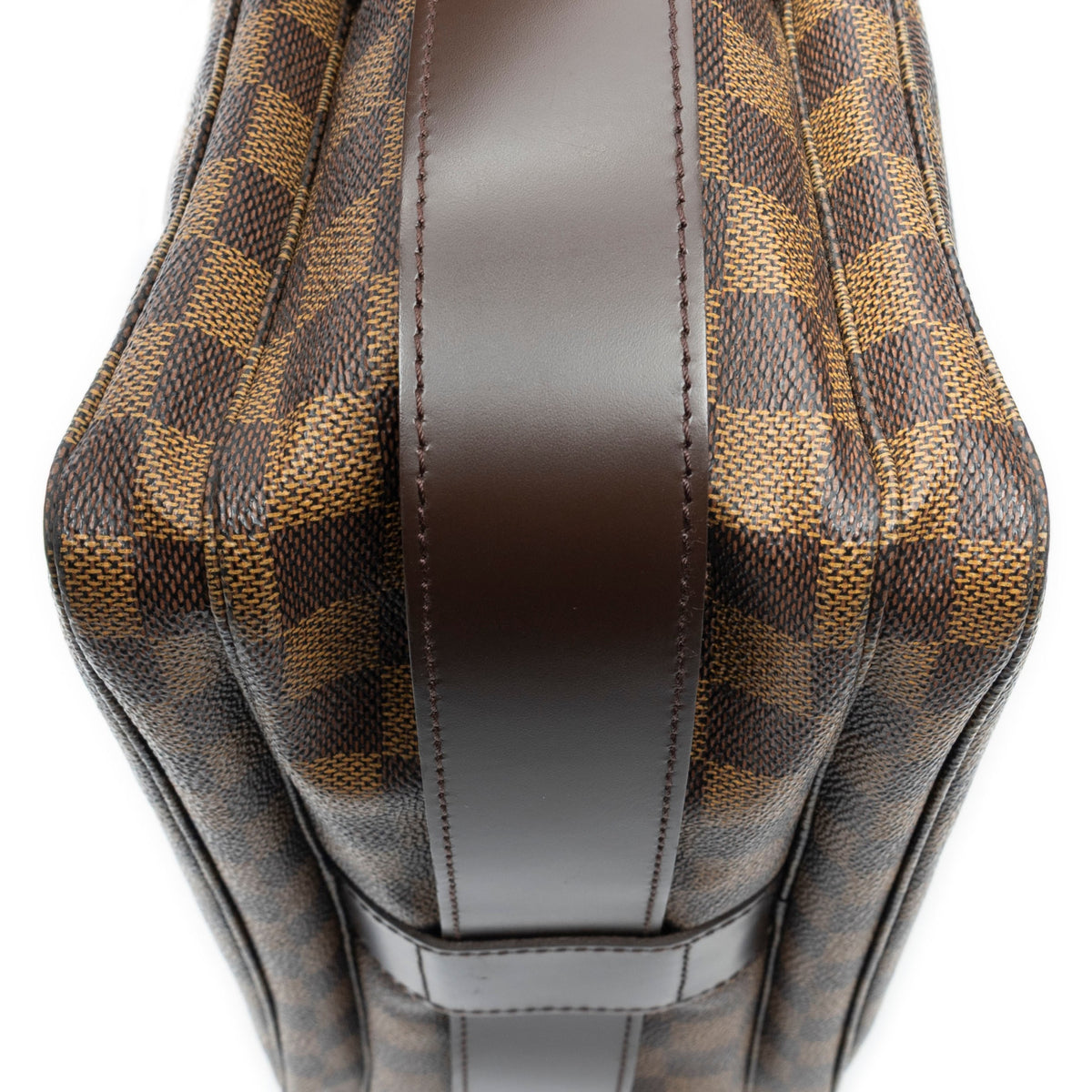 Shoulder Bag Naviglio Brown Damier Ebene