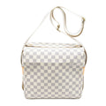 Shoulder Bag Naviglio Ivory Damier Azur