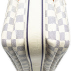Shoulder Bag Naviglio Ivory Damier Azur