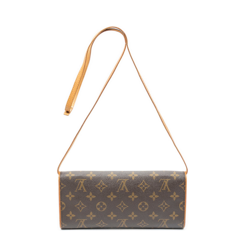 Shoulder Bag Twin GM Brown Monogram Canvas