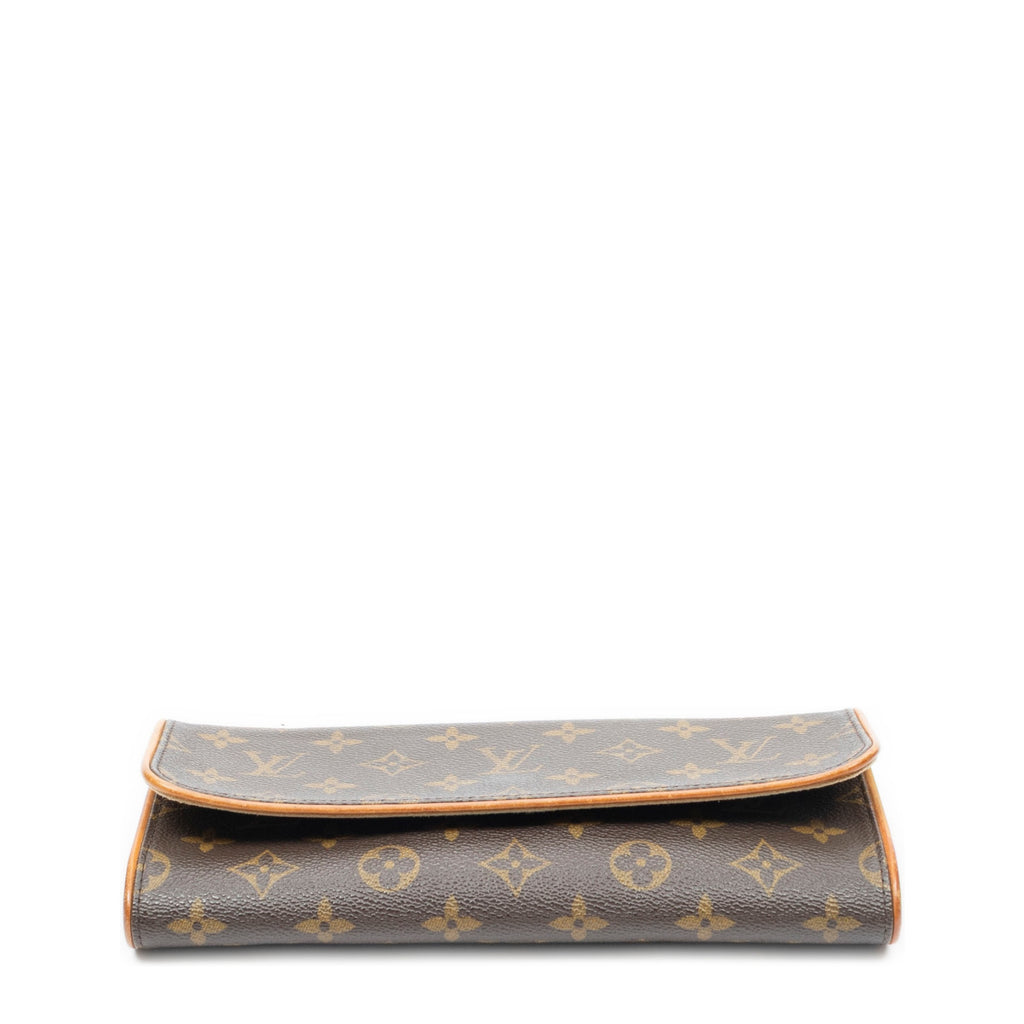 Shoulder Bag Twin GM Brown Monogram Canvas