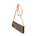 Shoulder Bag Twin GM Brown Monogram Canvas