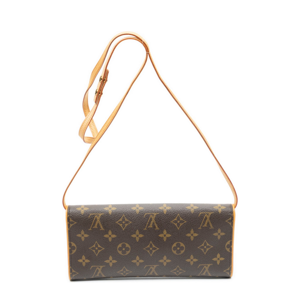 Shoulder Bag Twin GM Brown Monogram Canvas