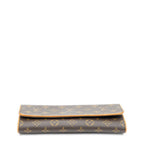 Shoulder Bag Twin GM Brown Monogram Canvas