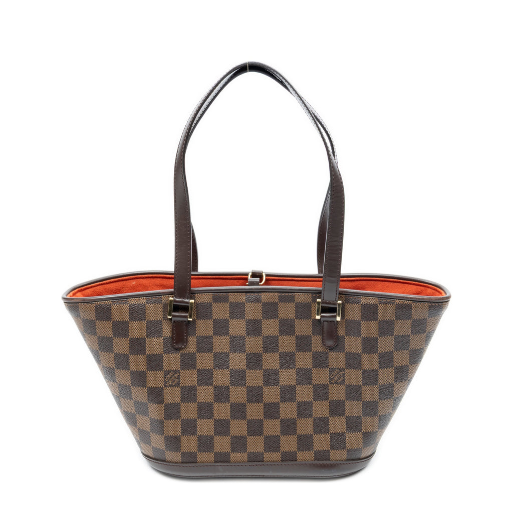 Shoulder Bag Manosque PM Brown Damier Ebene