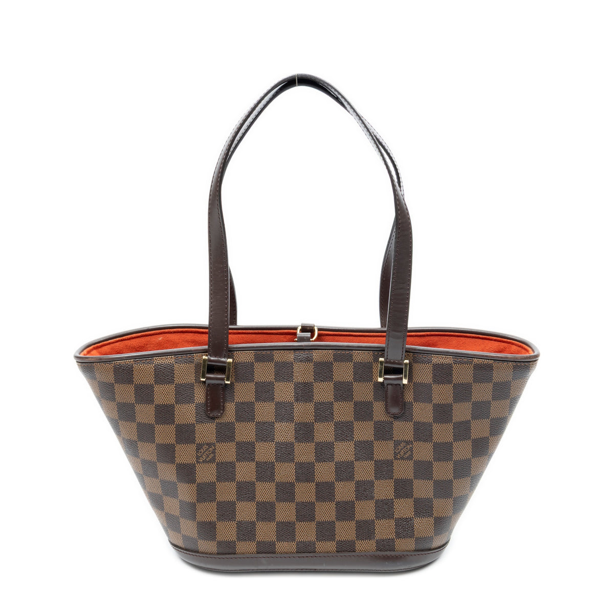 Shoulder Bag Manosque PM Brown Damier Ebene