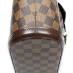 Shoulder Bag Manosque PM Brown Damier Ebene