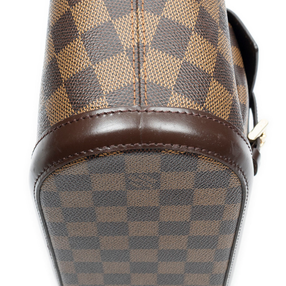 Shoulder Bag Manosque PM Brown Damier Ebene