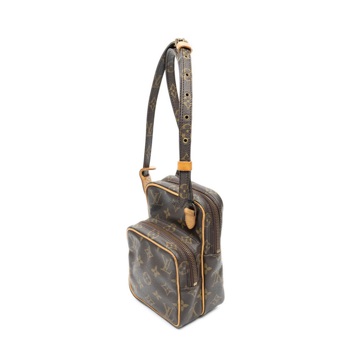 Shoulder Bag Mini Amazone Brown Monogram Canvas