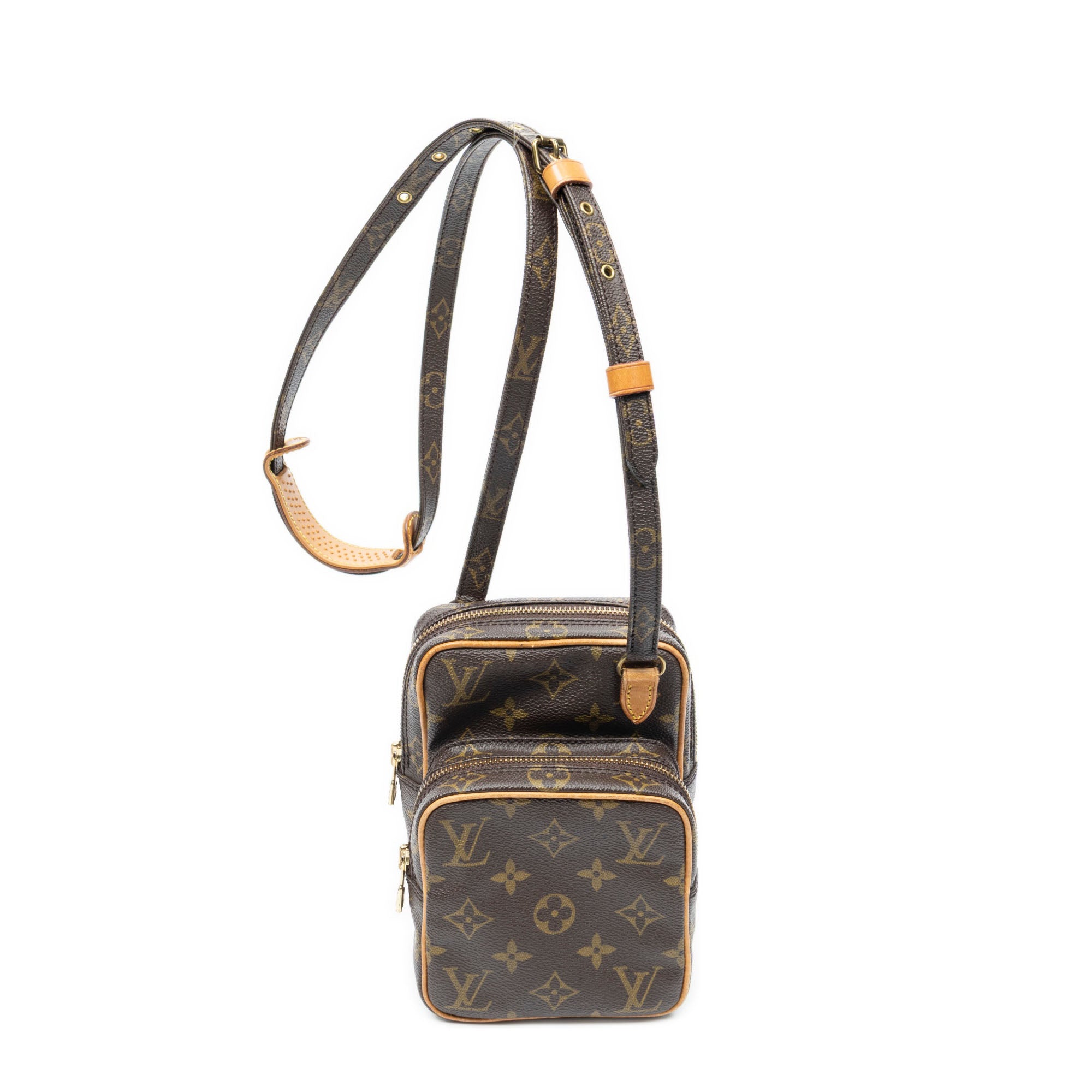 Shoulder Bag Mini Amazone Brown Monogram Canvas