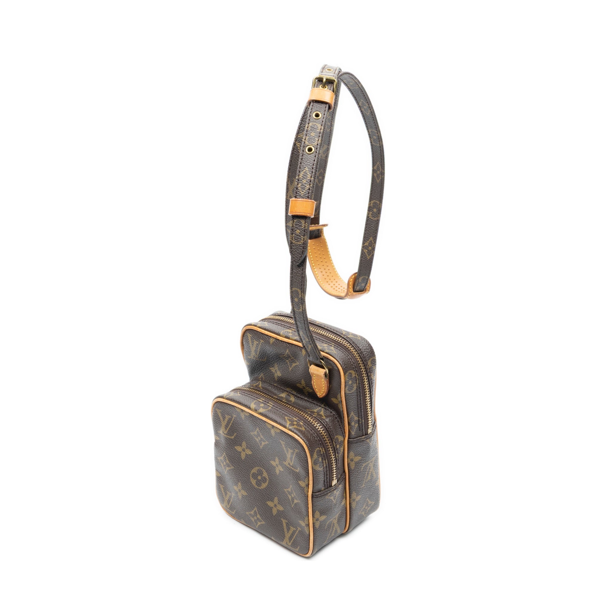 Shoulder Bag Mini Amazone Brown Monogram Canvas