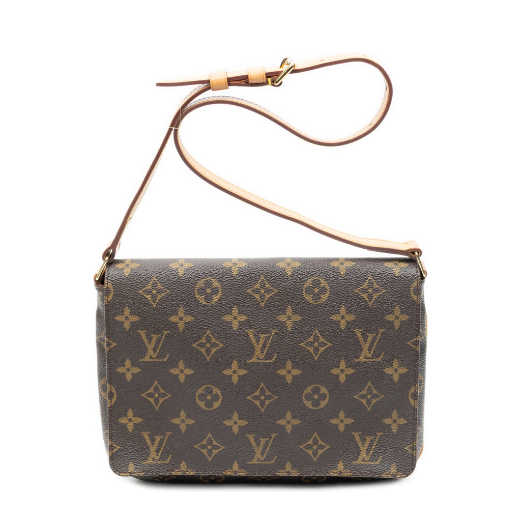 Shoulder Bag Musette Tango Brown Monogram Canvas