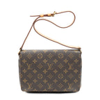 Shoulder Bag Musette Tango Brown Monogram Canvas