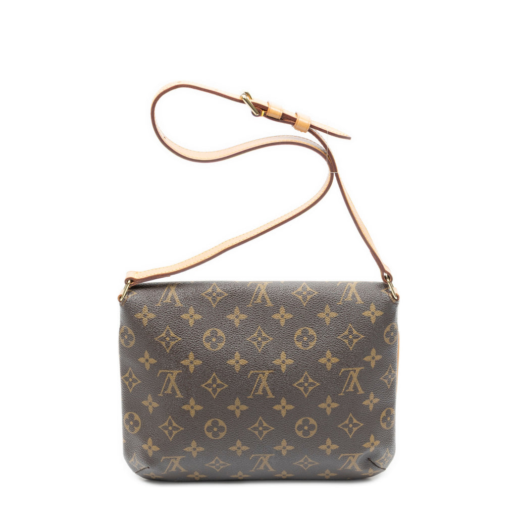 Shoulder Bag Musette Tango Brown Monogram Canvas