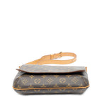 Shoulder Bag Musette Tango Brown Monogram Canvas
