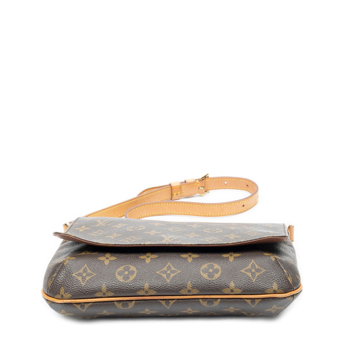 Shoulder Bag Musette Tango Brown Monogram Canvas