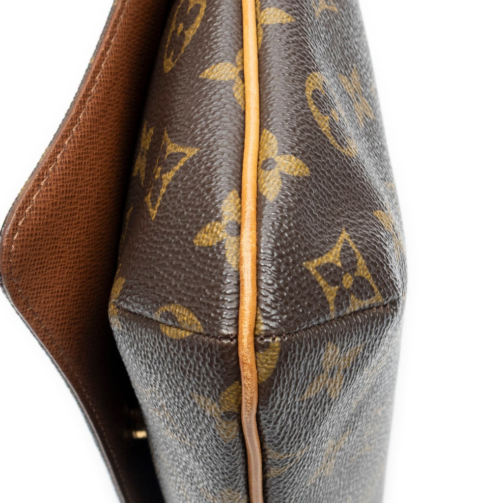 Shoulder Bag Musette Tango Brown Monogram Canvas