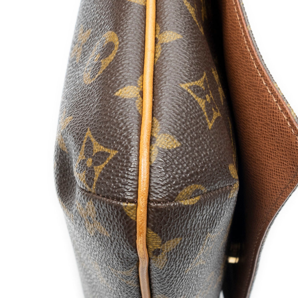 Shoulder Bag Musette Tango Brown Monogram Canvas