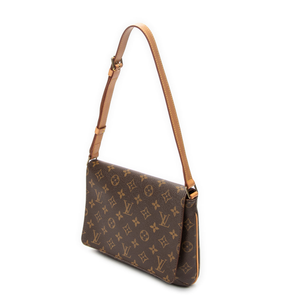 Shoulder Bag Musette Tango Brown Monogram Canvas