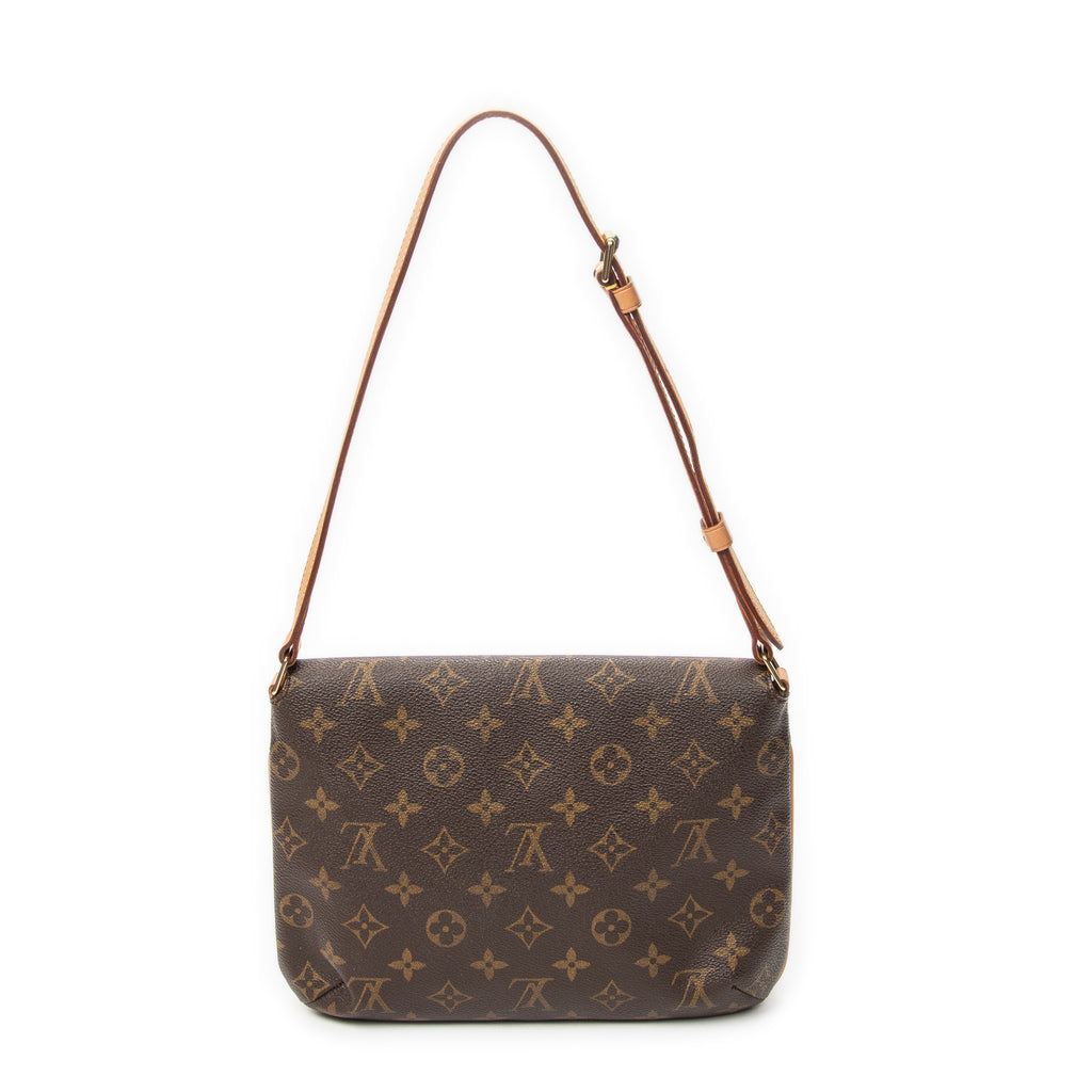 Shoulder Bag Musette Tango Brown Monogram Canvas