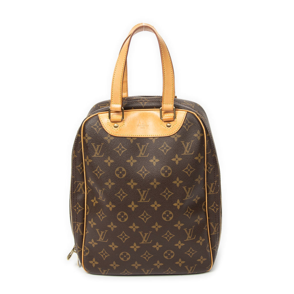 Handbag Excursion Brown Monogram Canvas
