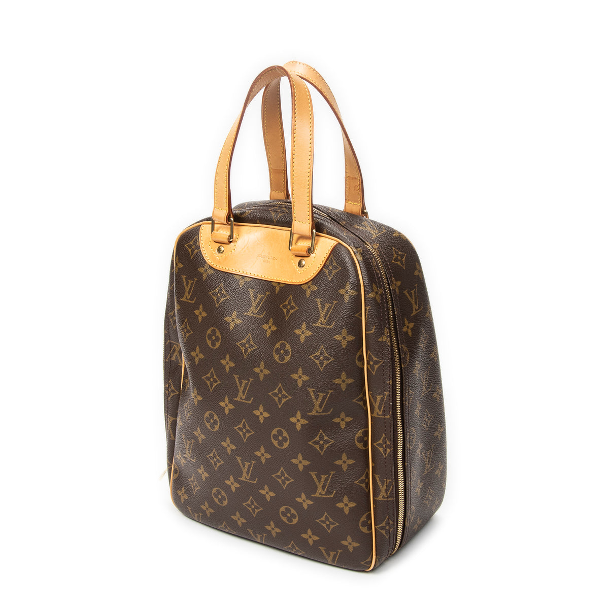 Handbag Excursion Brown Monogram Canvas