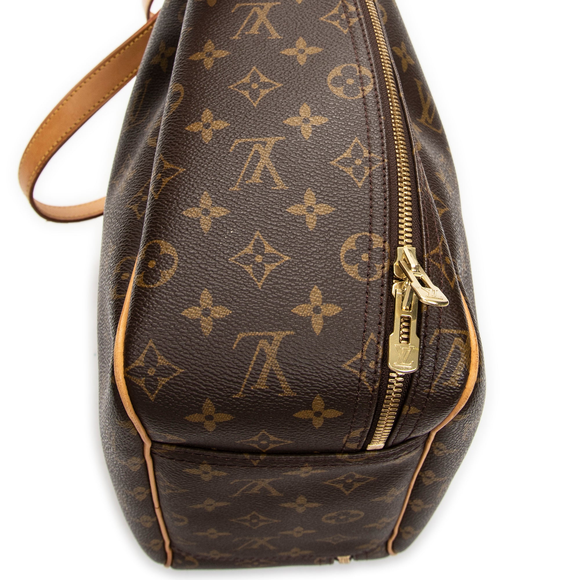 Handbag Excursion Brown Monogram Canvas