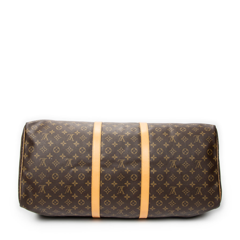 Travel Bag Keepall 60 Brown Monogram Canvas