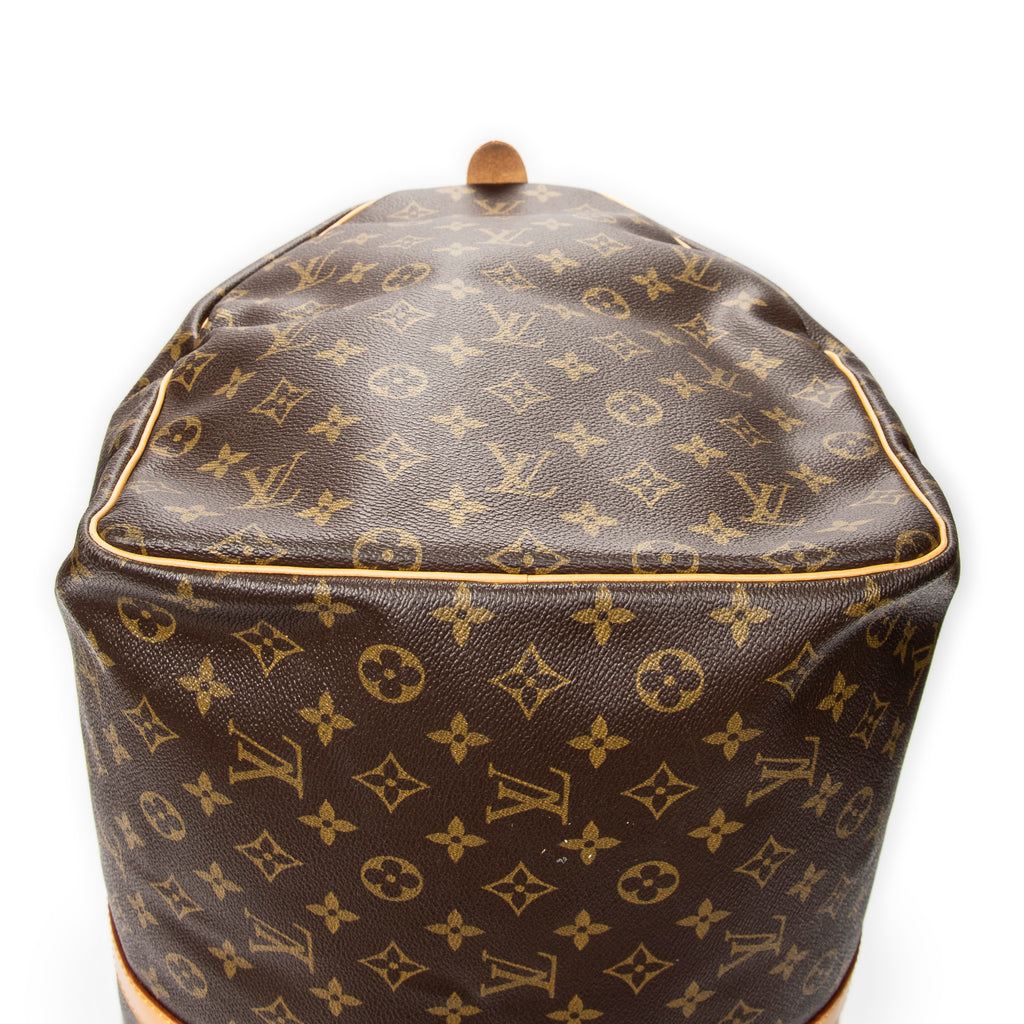 Travel Bag Keepall 60 Brown Monogram Canvas